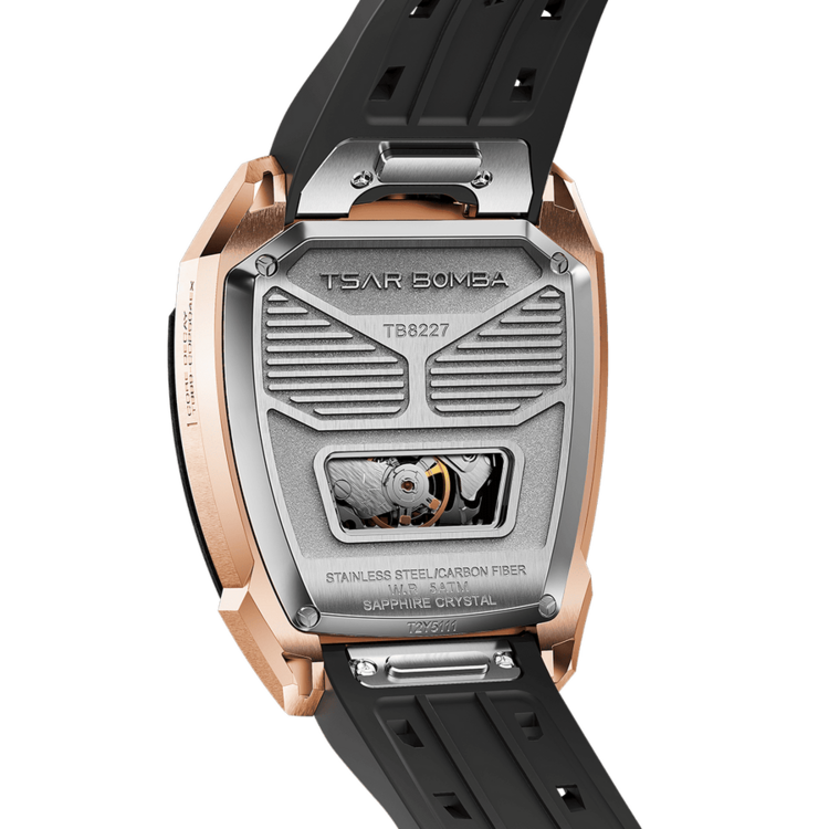 TSAR BOMBA Reactor-Core Decay Carbon Fiber, TSAR BOMBA WATCH, SAPPHIRE CRYSTAL, AUTOMATIC