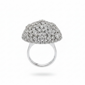 RYAN GEMS INC (X)14KW 5.86DIA CLUSTER DOME RING