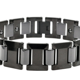 BLACKJACK (Y)BJ TUNG “I” LINK STYLE MEN’S BRACELET