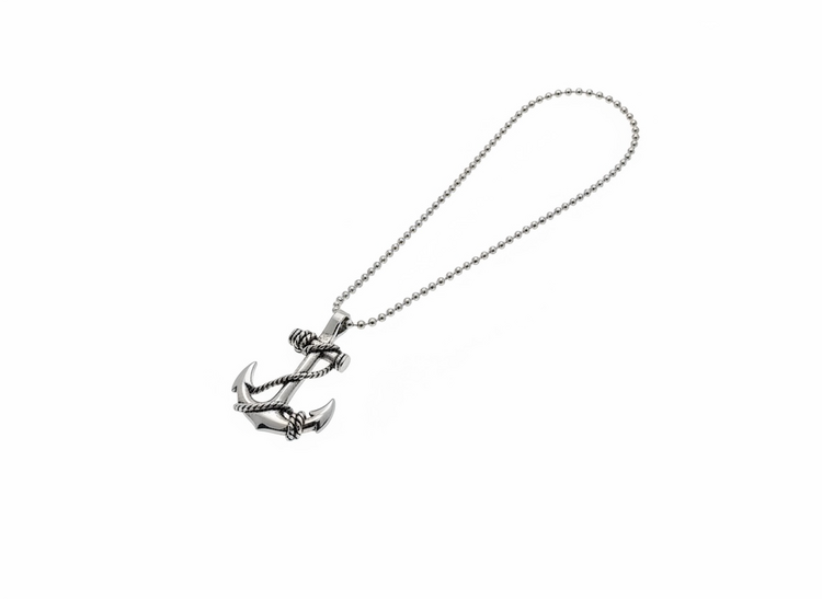 BLACKJACK (Y)BJ STEEL ANCHOR PENDANT