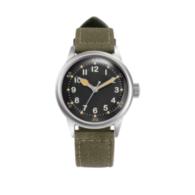 PRAESIDUS A11 TOM RICE WW2 STYLE PRAESIDUS WATCH WITH SEIKO MOVEMENT AND ACRYLIC GLASS