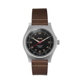 MARATHON MARATHON 41MM WILLYS SSGPQ JEEP® X MARATHON OFFICER'S QUARTZ, TYPE II, Since 1941, the Jeep brand and Marathon have shared a mutual history of authentic military supply, manufacturing some of the most reliable tools on the market for use by Allied fo