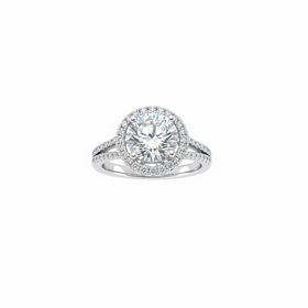 (R)14KW .42DIA 2.0DIA IGI 739544098 HALO SPLIT SHANK ENGAGEMENT RING WITH 2.0 CT LAB GROWN DIAMOND CENTER (R)14KW .42DIA 2.0DIA IGI 739544098 HALO SPLIT SHANK ENGAGEMENT RING WITH 2.0 CT LAB GROWN DIAMOND CENTER