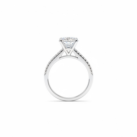 (Y) 14K .16DIA 2.07 DIA IGI 731556886 STRAIGHT LINE DIAMOND CATHEDRAL SOLITAIRE WITH 2.07 LAB GROWN ROUND CENTER DIAMOND (Y) 14K .16DIA 2.07 DIA IGI 731556886 STRAIGHT LINE DIAMOND CATHEDRAL SOLITAIRE WITH 2.07 LAB GROWN ROUND CENTER DIAMOND