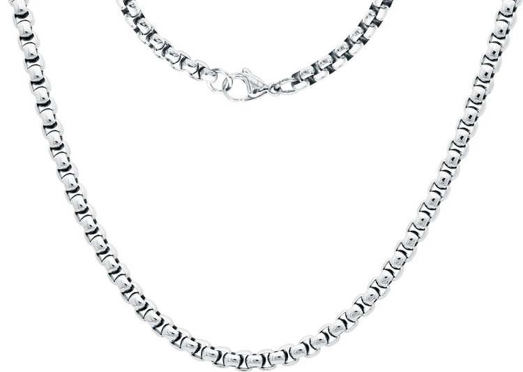 BLACKJACK (Y)BJ 24” 5MM STEEL BOX ROUNDED STYLE CHAIN