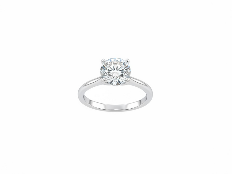 (X)14KW 1.04LG ROUND SOLITAIRE 1.04CT LAB GROWN DIAMOND RING IGI 585331871