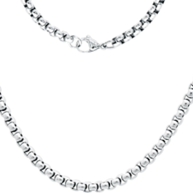 BLACKJACK (X)BJ 20” 5MM STEEL BOX ROUNDED STYLE CHAIN
