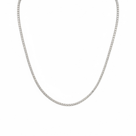 (Y)14K 5.17CT LAB GROWN DIAMOND TENNIS NECKLACE SET IN WHITE GOLD (Y)14K 5.17CT LAB GROWN DIAMOND TENNIS NECKLACE SET IN WHITE GOLD