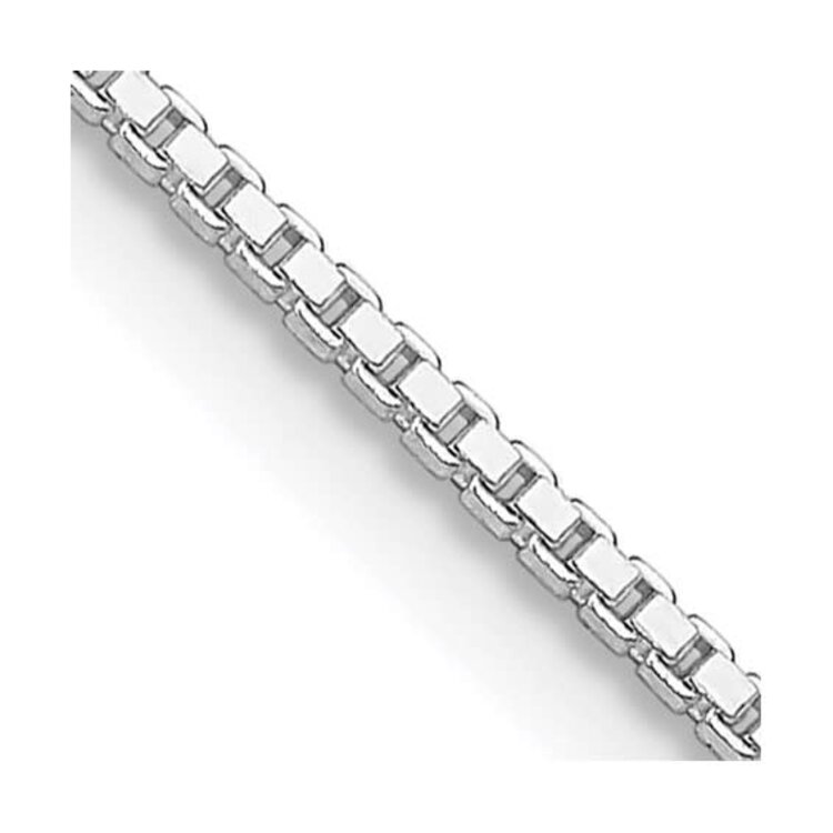 (Y)925 BOX 18” 1.25MM THICK 18” LONG BOX STYLE STERLING SILVER CHAIN WITH LOBSTER CLASP