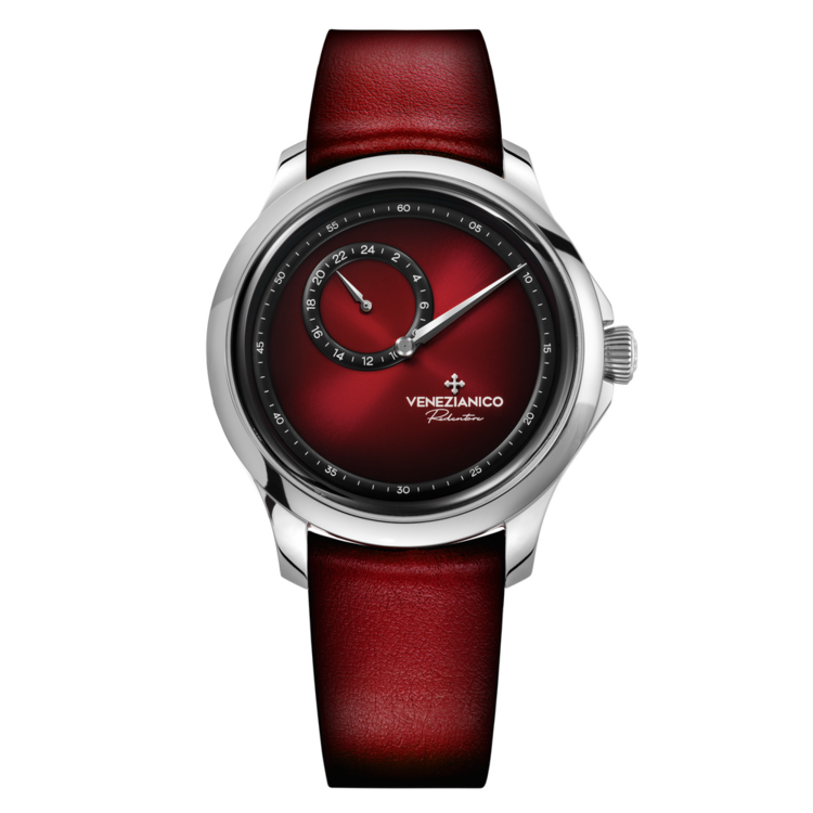 VENEZIANICO Venezianico Redentore Enigma - 1221573 , CASE MATERIAL: 316L Stainless Steel FEATURES: Regulator function DIMENSIONS: Ø40mm, lug to lug 46.7mm, 11.4mm thickness MOVEMENT: Automatic Cal. NH39A CRYSTAL: Sapphire