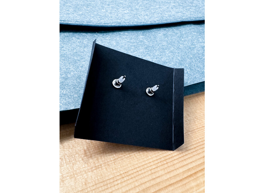 Crystal stud earrings