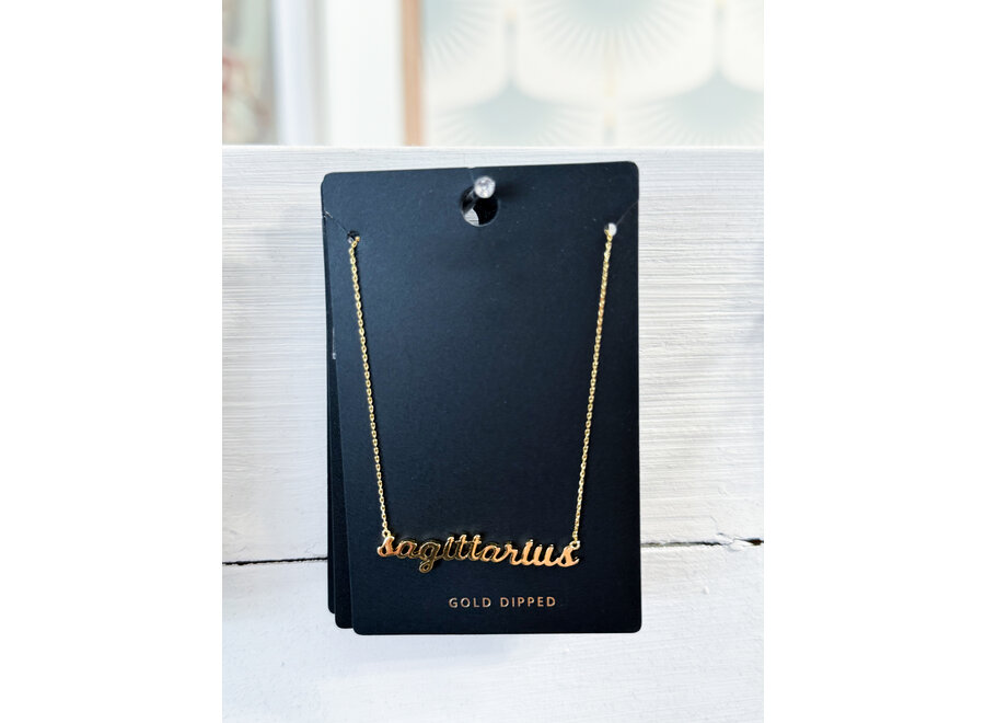 Astrology necklace