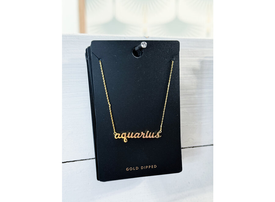 Astrology necklace