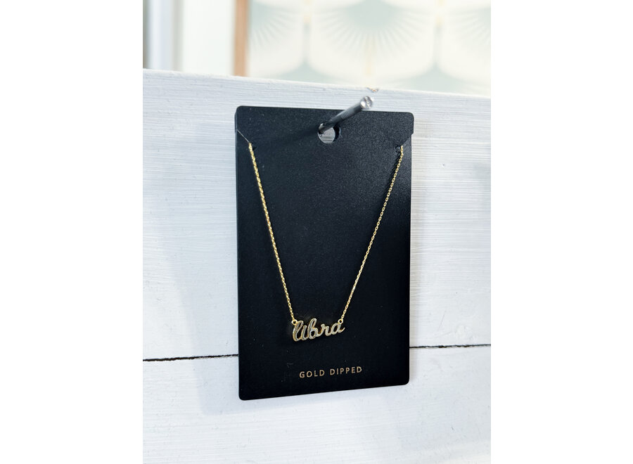 Astrology necklace