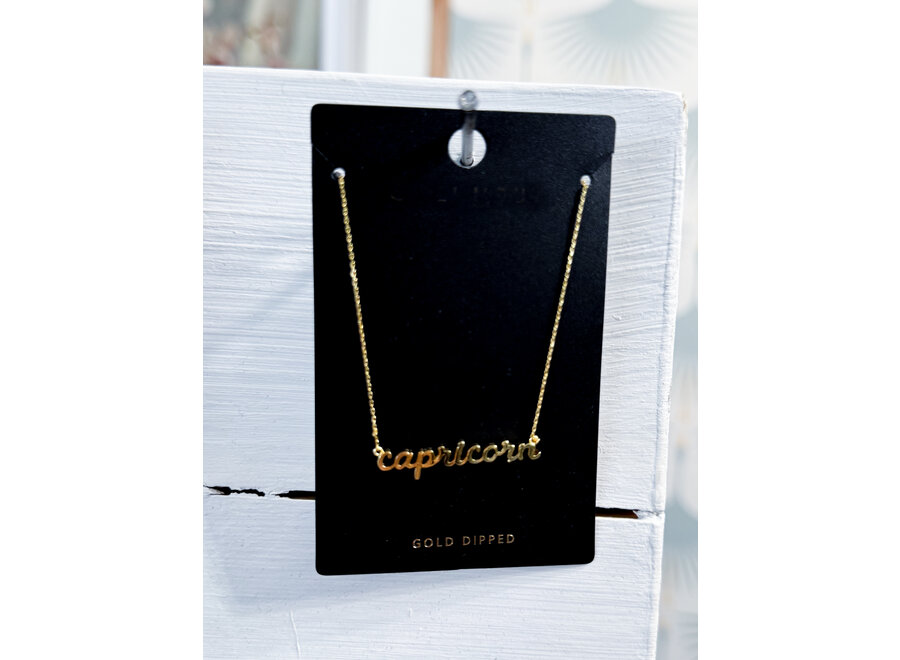 Astrology necklace