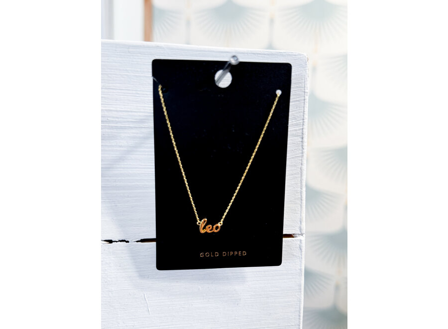 Astrology necklace