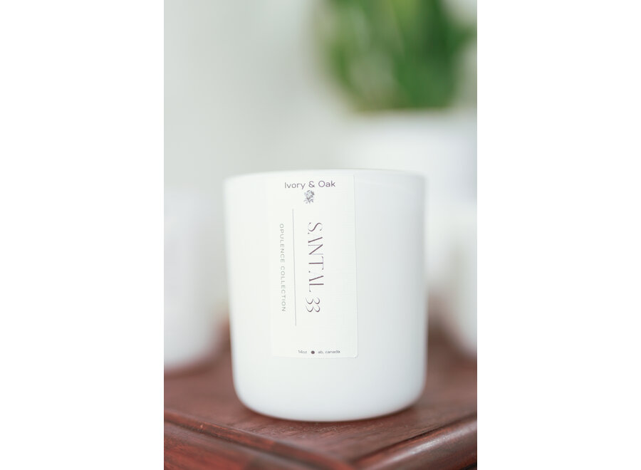 Ivory & Oak Luxury candle - 14oz