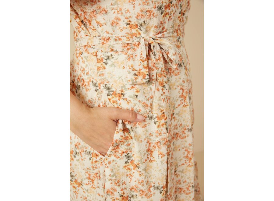 Floral Wrap Dress