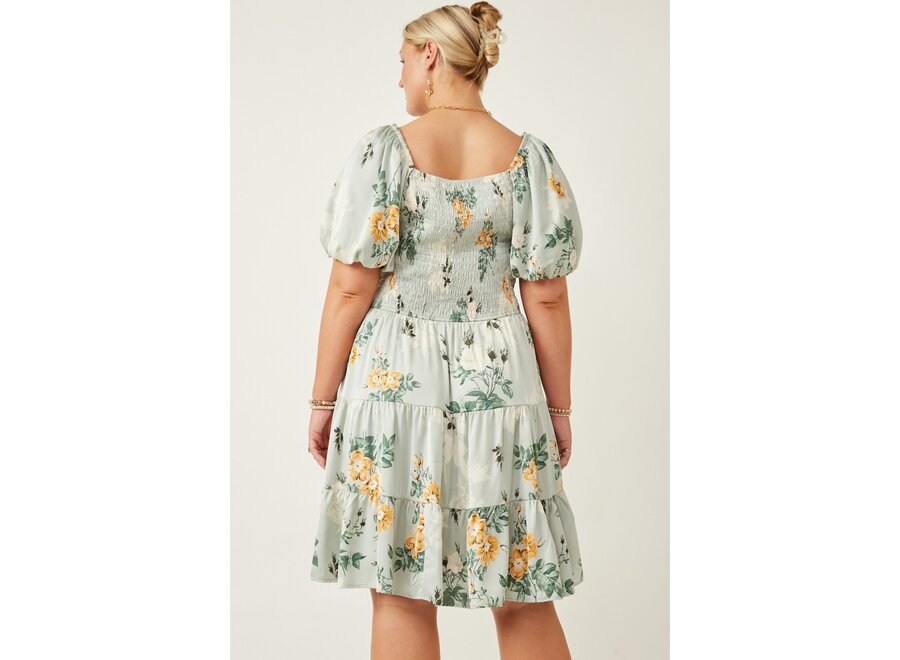 Floral Smocked Dress