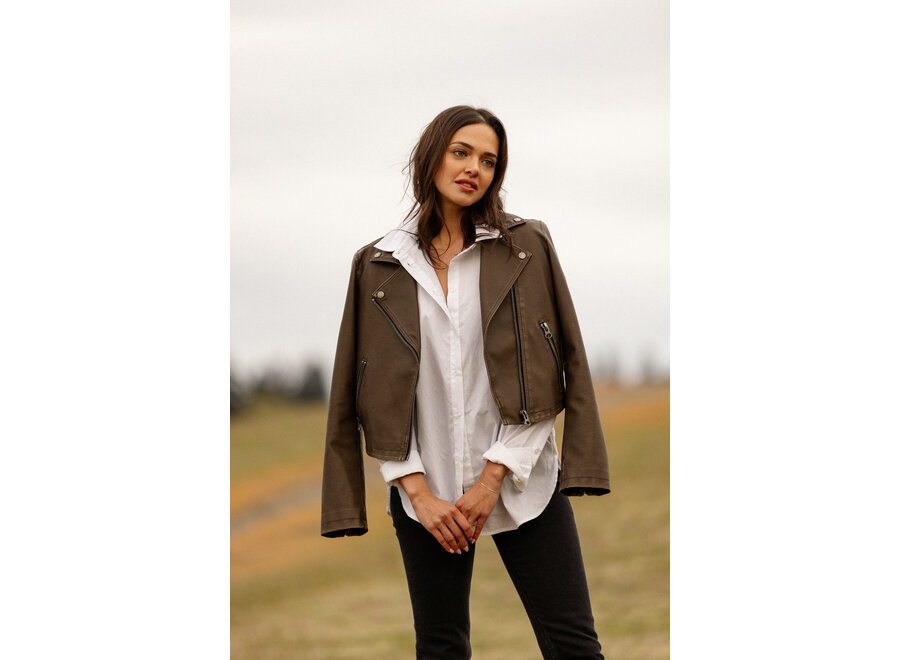 Gentle Fawn Bronwyn Leatherette Jacket