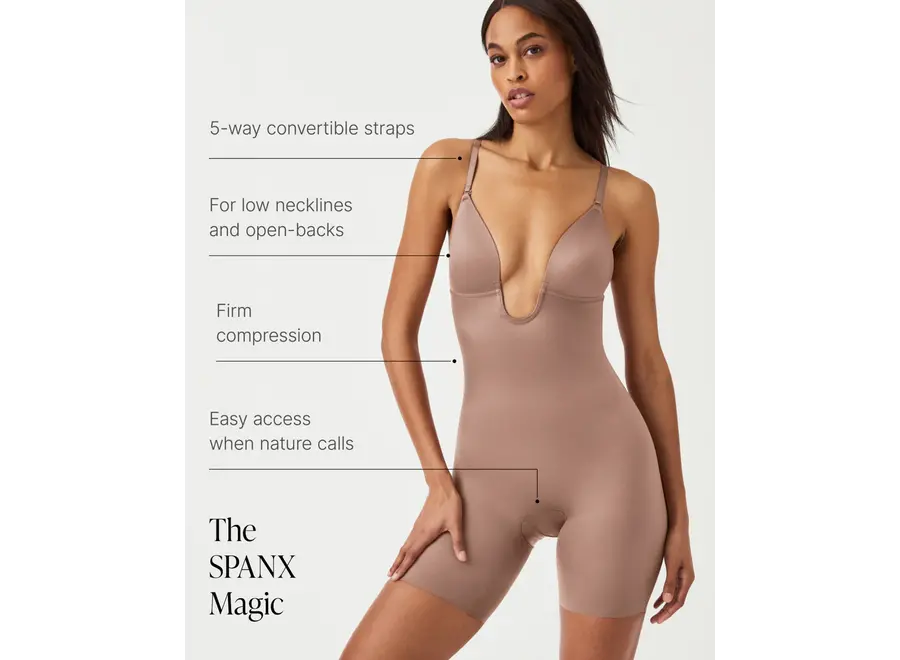 Spanx-shape Suit Your Fancy Bodysuit