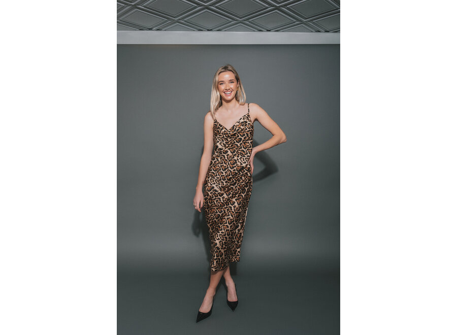 Brunette The Label Crepe Maxi Dress