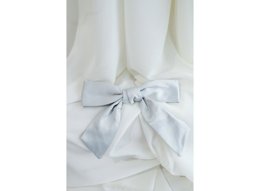 Brunette The Label Satin Bow