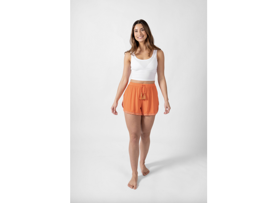 Koy Miami Luxe Side Slit Shorts