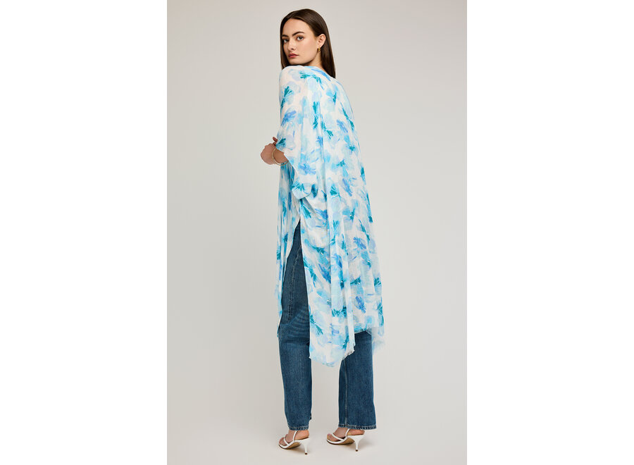 Gentle Fawn Mosaic Kimono