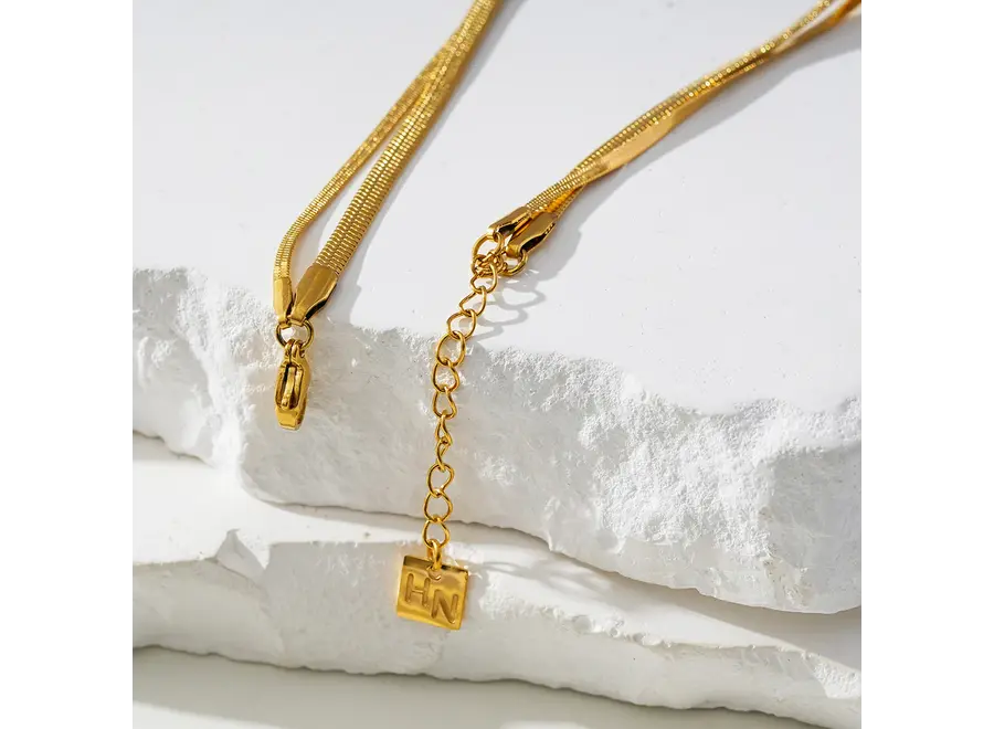 Textured 2 Layer Anklet