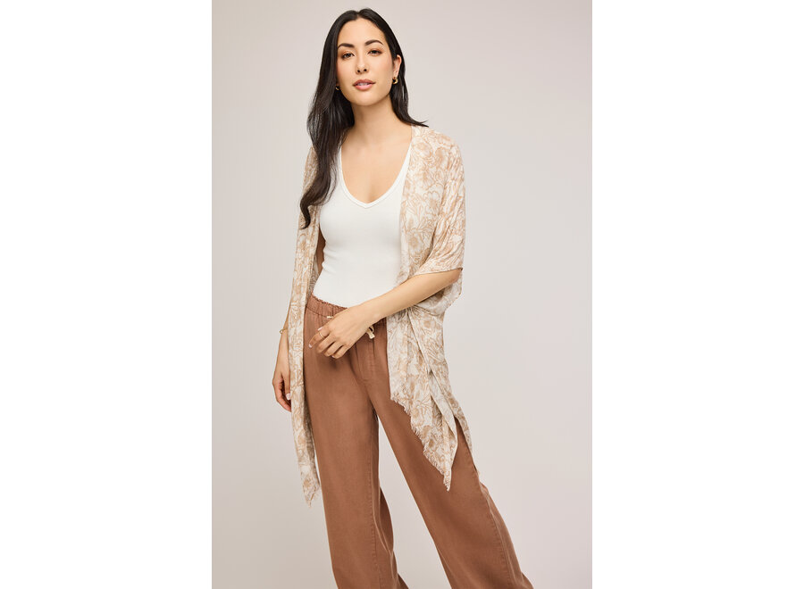 Gentle Fawn Dawn Kimono
