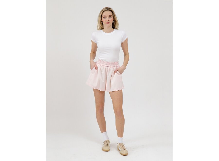 Brunette The Label Chambray Short