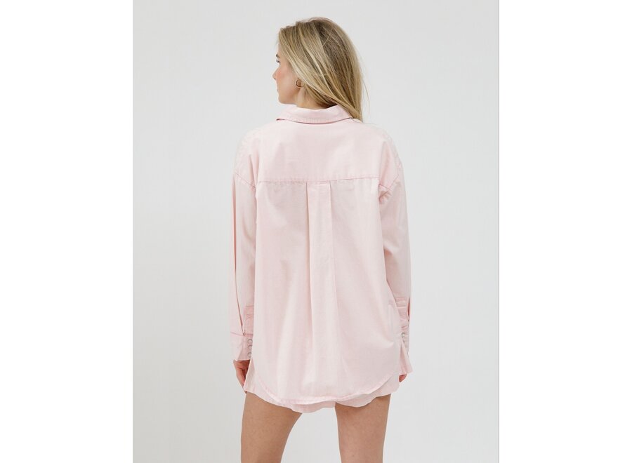 Brunette The Label Chambray Button Up