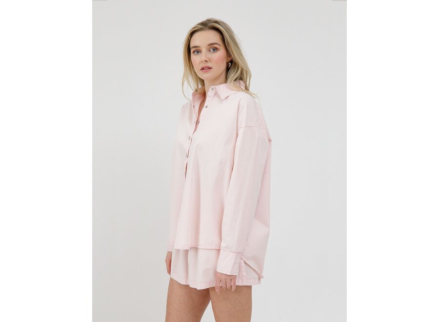 Brunette The Label Chambray Button Up