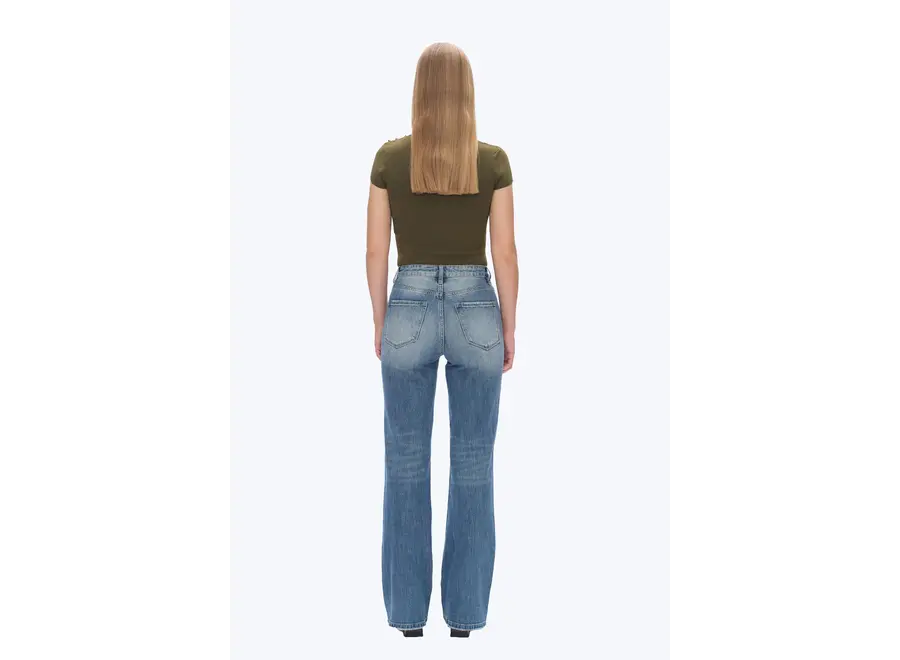 Bayeas Super High Rise Bootcut Jeans