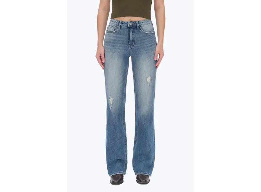 Bayeas Super High Rise Bootcut Jeans
