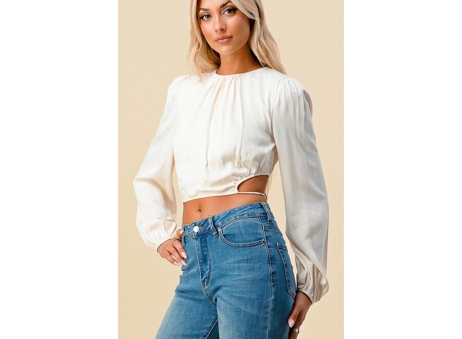 Privy Open Back Top