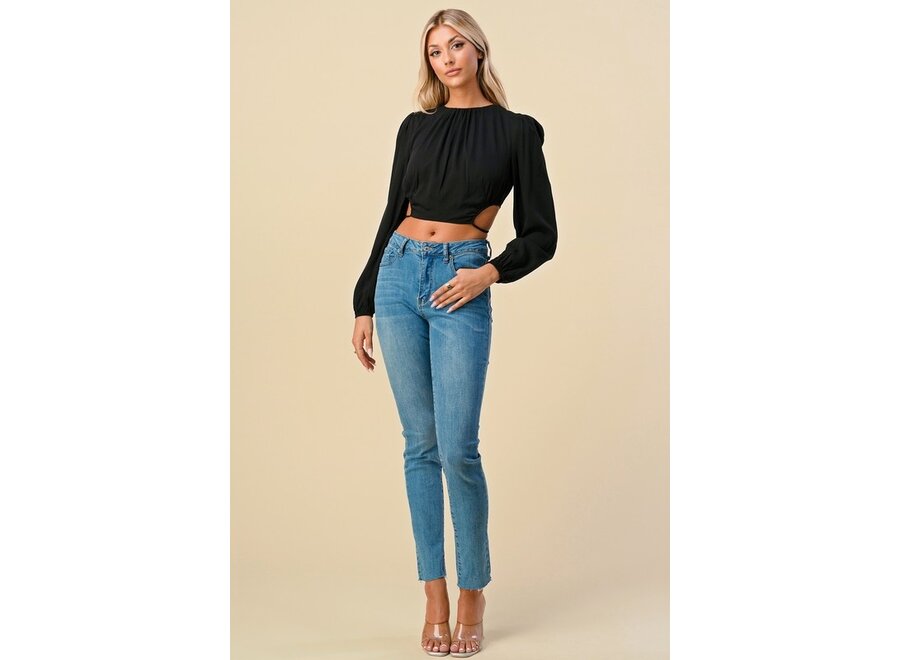 Privy Open Back Top