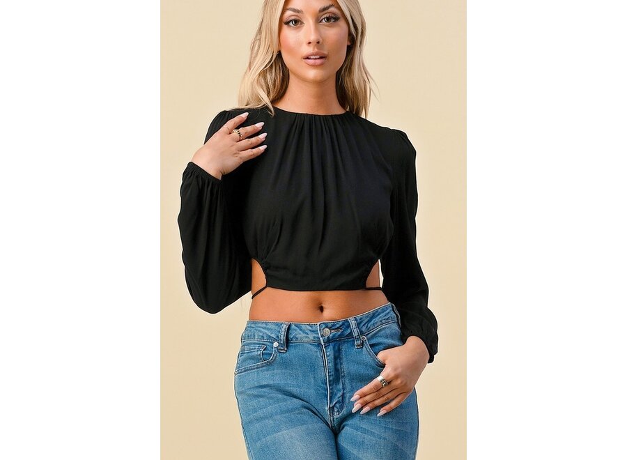 Privy Open Back Top