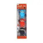 Ooly Ninja Erasers 3 pack