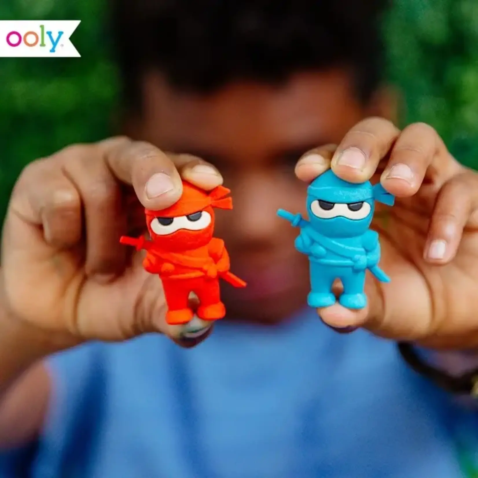 Ooly Ninja Erasers 3 pack