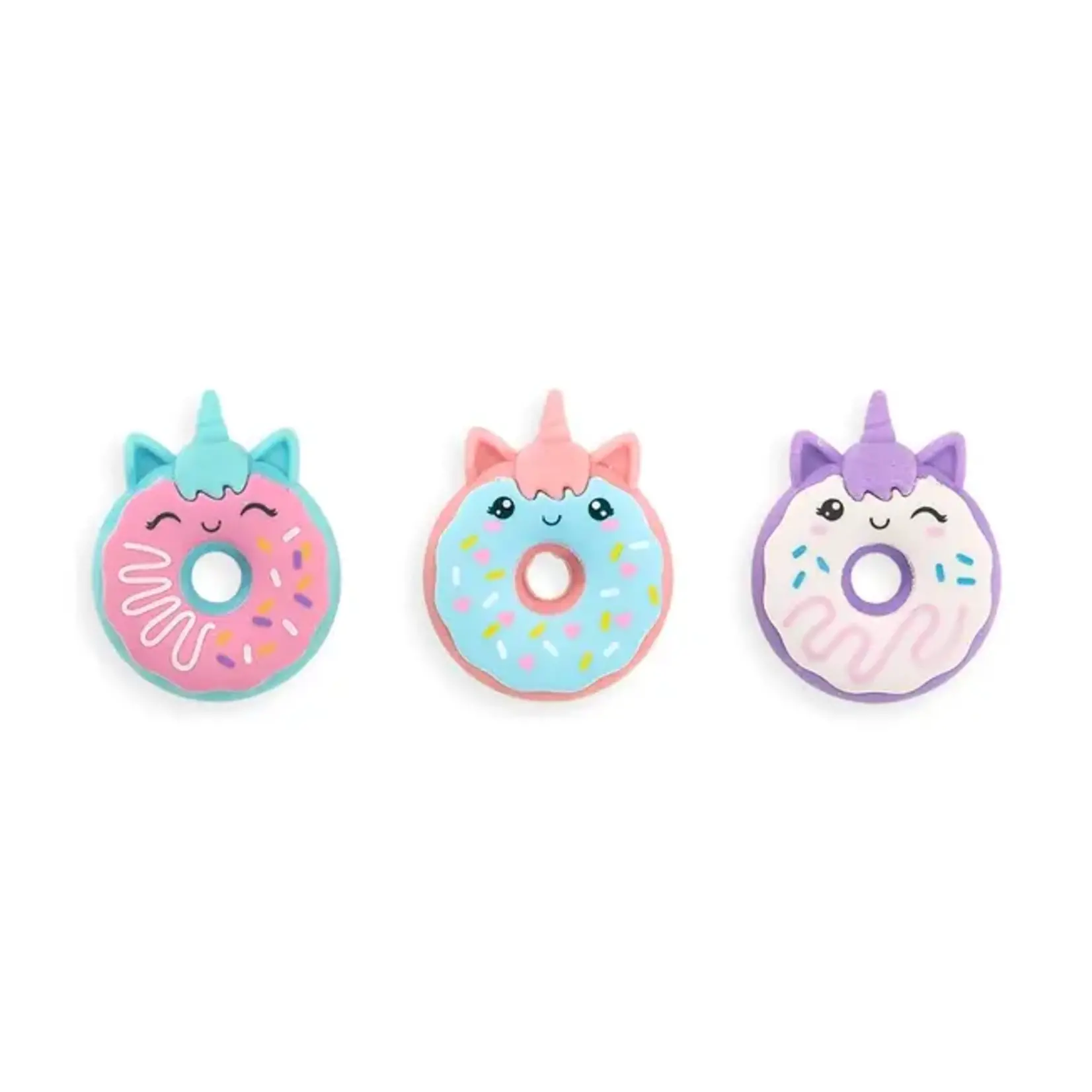 Ooly Unicorn Donuts Erasers 3 pack