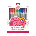 Ooly Very Berry Strawberry Scented Gel Pens 12 Pack