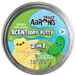 Crazy Aaron's Thinking Putty Scentsory Duos Popcorn/Pickle