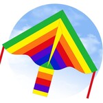HQ Kites Simple Flyer Rainbow Kite 47"