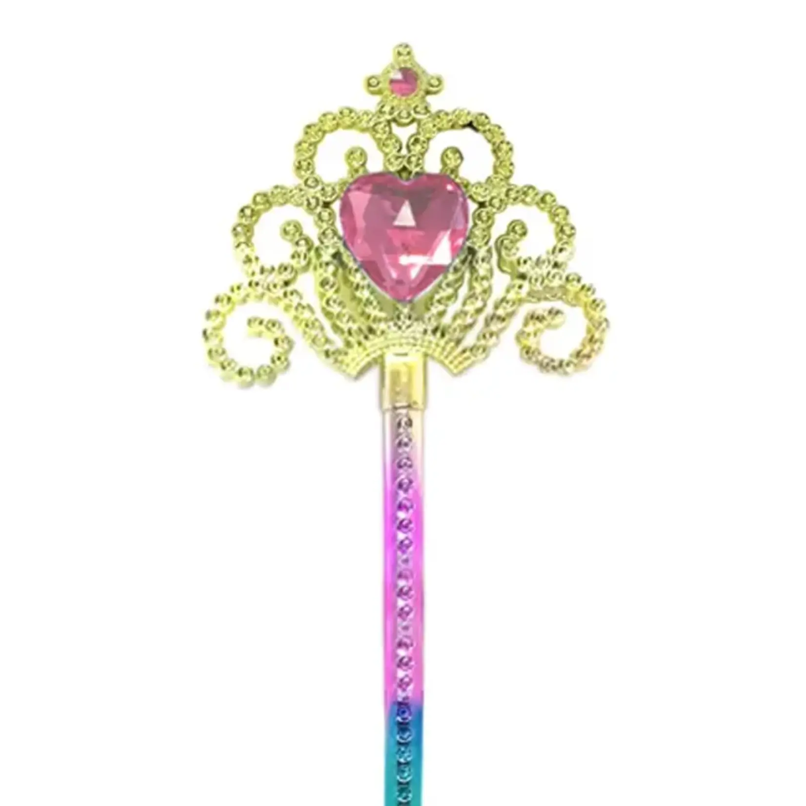 Pink Poppy Mermaid Gemstone Wand