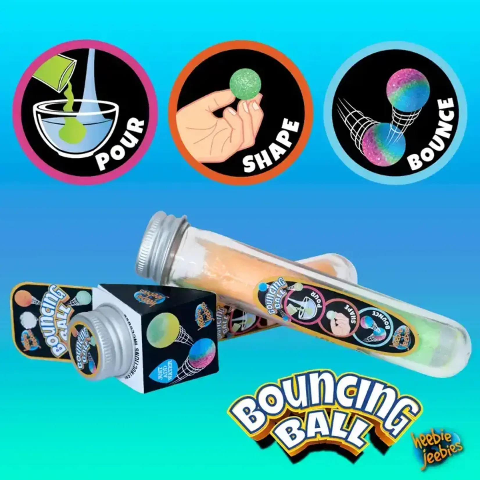 Heebie Jeebies High Bounce Ball Test Tube