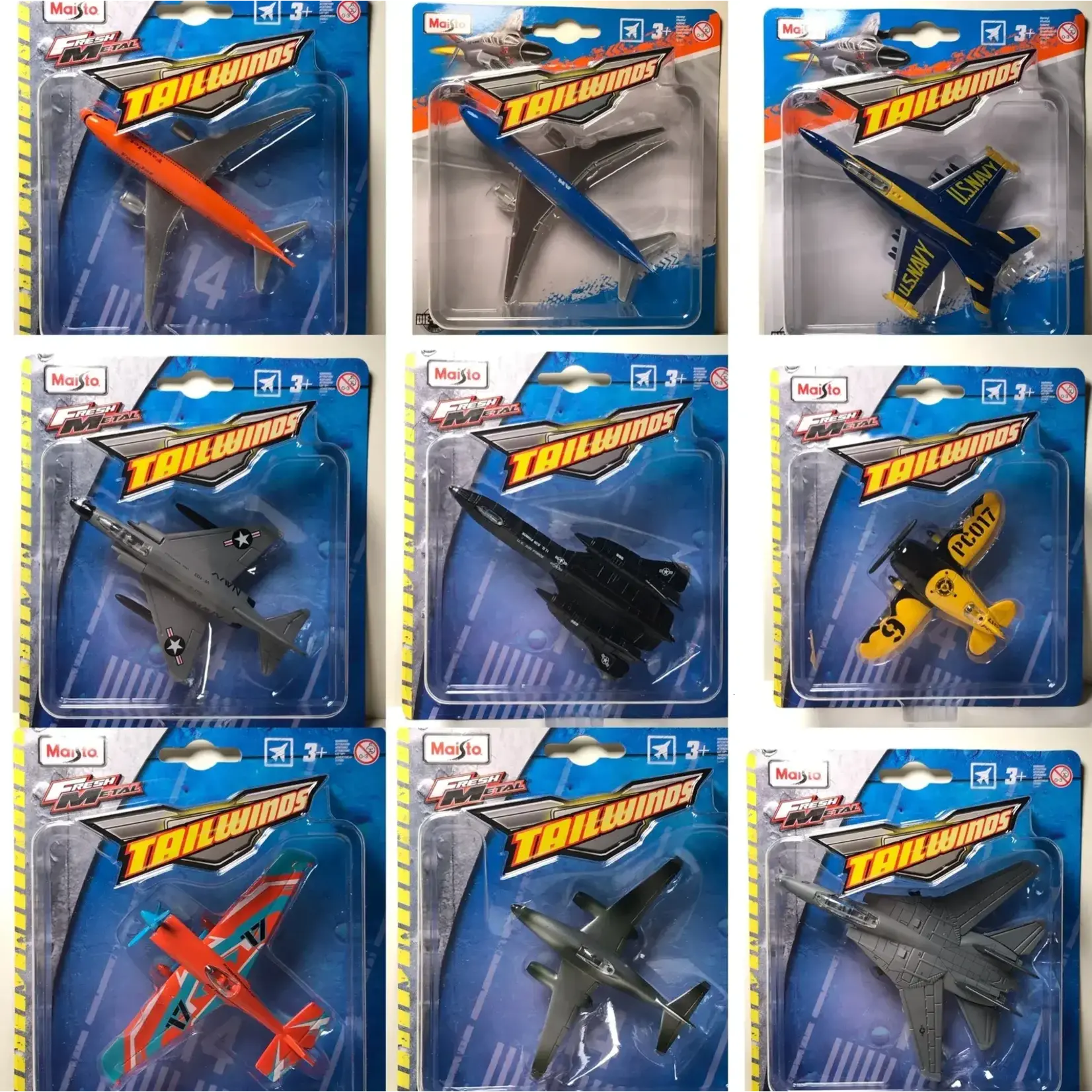 Tailwinds Die Cast Airplane