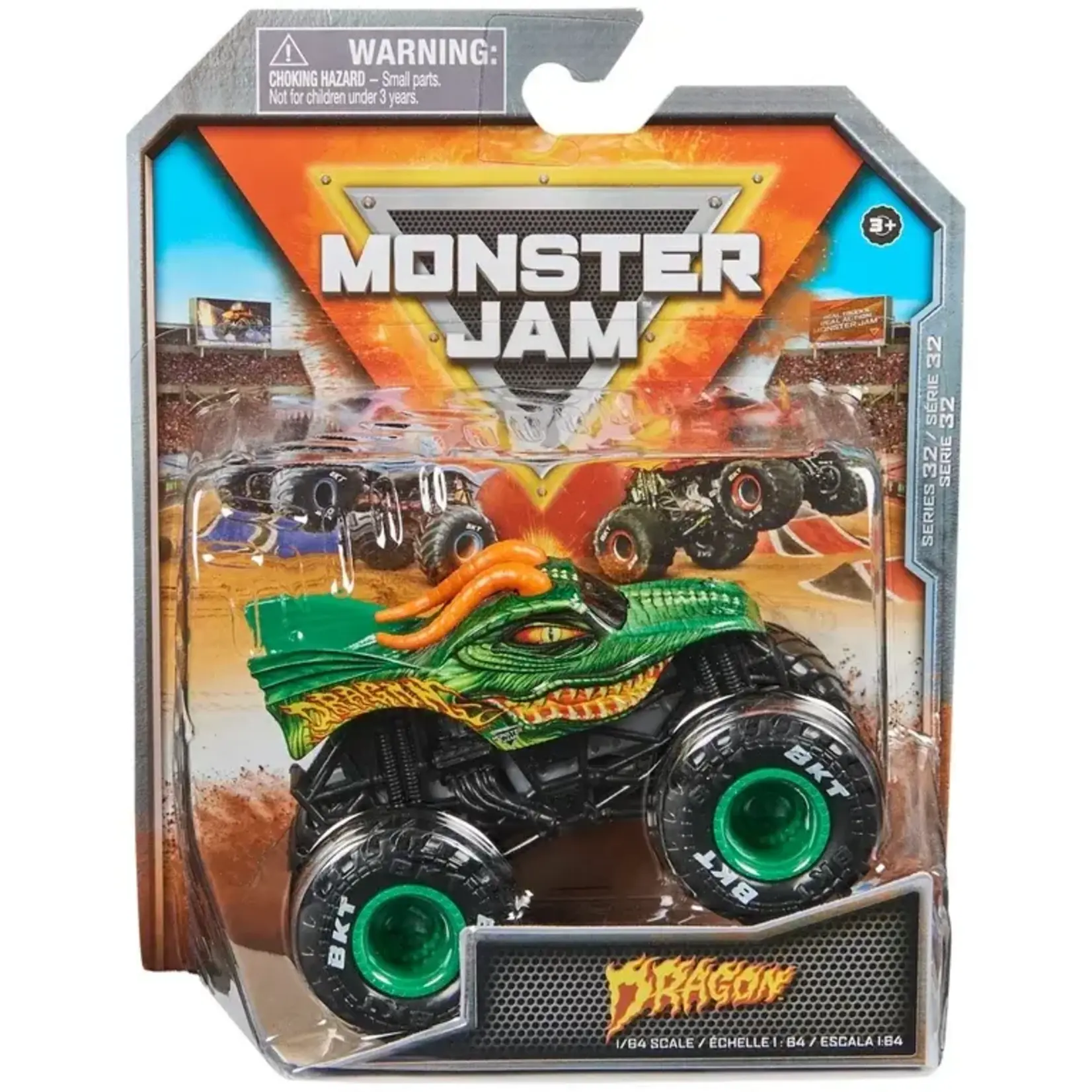 Monster Jam Monster Jam Official Monster Truck 1:64 Scale (assorted)