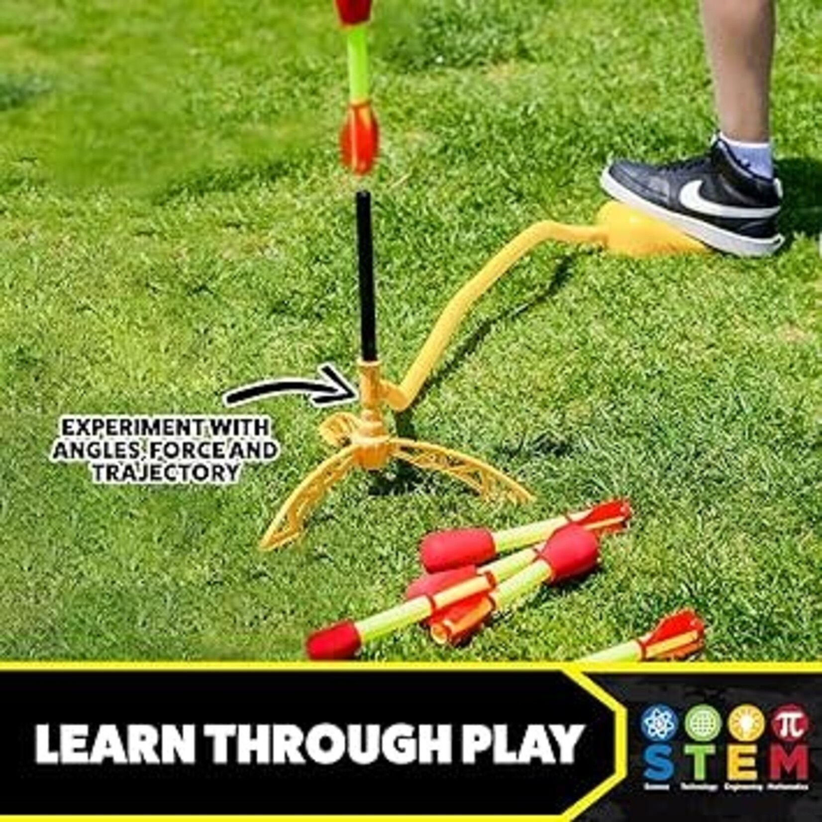 Stomprocket Ultra Stomp Rocket with 6 Rockets